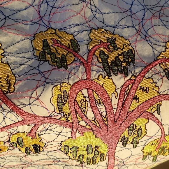 Blouse by TOO TANG, Size medium. Beautiful enbroidery. 3/4 sleeves. Artsy - Picture 12 of 12